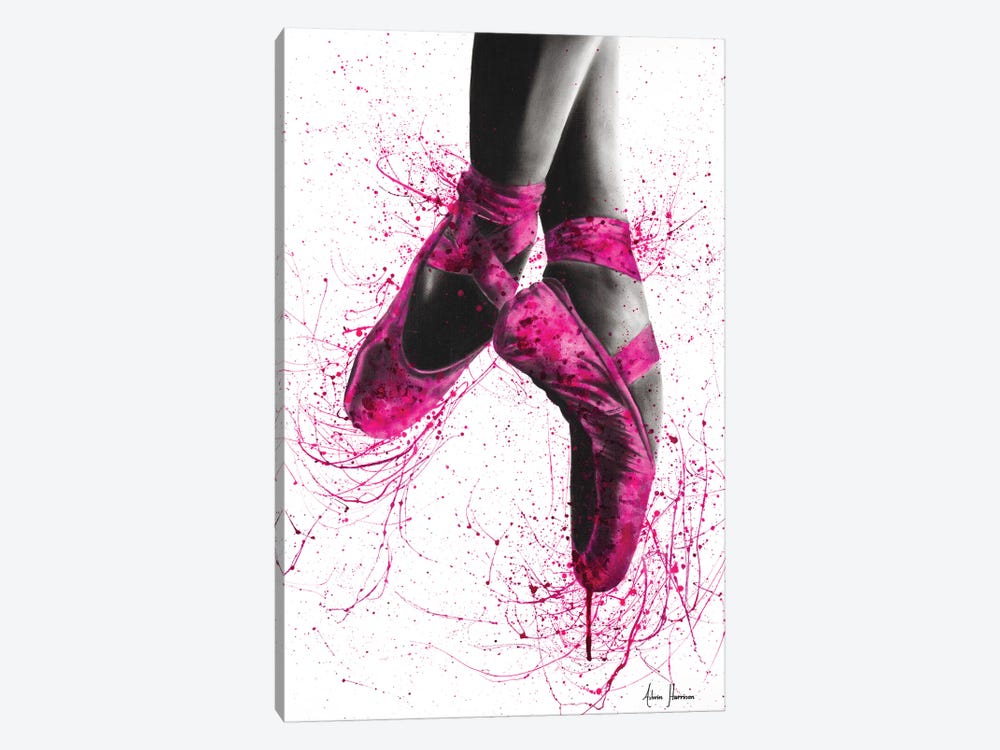 Pretty In Pink Ballet by Ashvin Harrison 1-piece Canvas Artwork