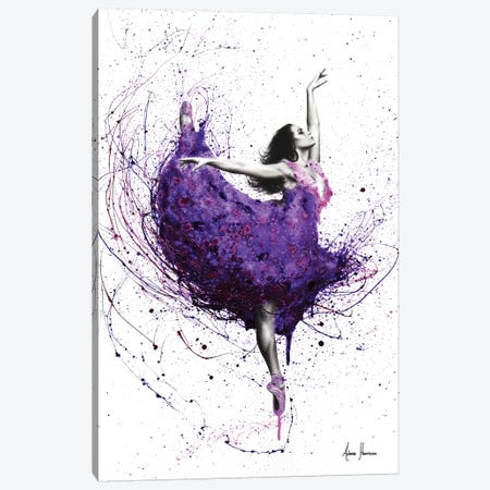 Purple Rain Ballet Canvas Print #VIN198} by Ashvin Harrison Canvas Art Print