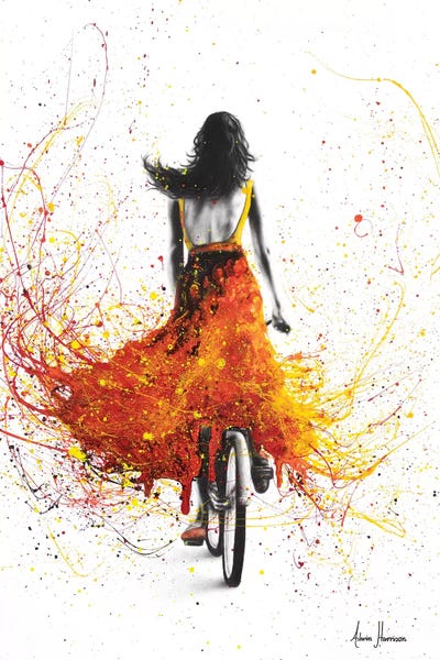 Finding Flames by Ashvin Harrison framed canvas print