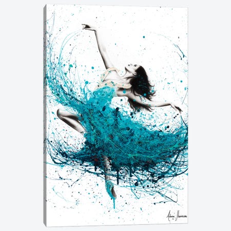 Ballerina Waves Canvas Print #VIN223} by Ashvin Harrison Canvas Print