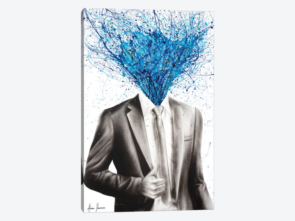 Nevermind Today by Ashvin Harrison 1-piece Canvas Wall Art