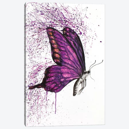 Song Of A Butterfly Canvas Print #VIN252} by Ashvin Harrison Canvas Artwork