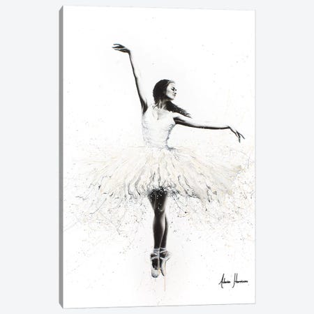 The White Swan Canvas Print #VIN262} by Ashvin Harrison Canvas Art Print