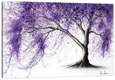 Dream Tree Eternity Canvas Art Print - Hyper-Realistic & Detailed Drawings