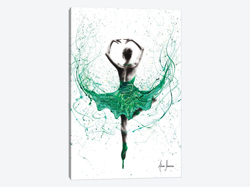 Emerald City Dancer 1-piece Canvas Wall Art