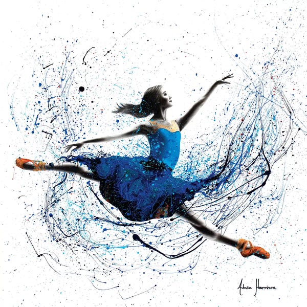 Ballet: Blue Season Ballerina by Ashvin Harrison