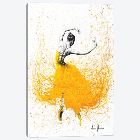 Daisy Dance Canvas Print #VIN301} by Ashvin Harrison Canvas Artwork