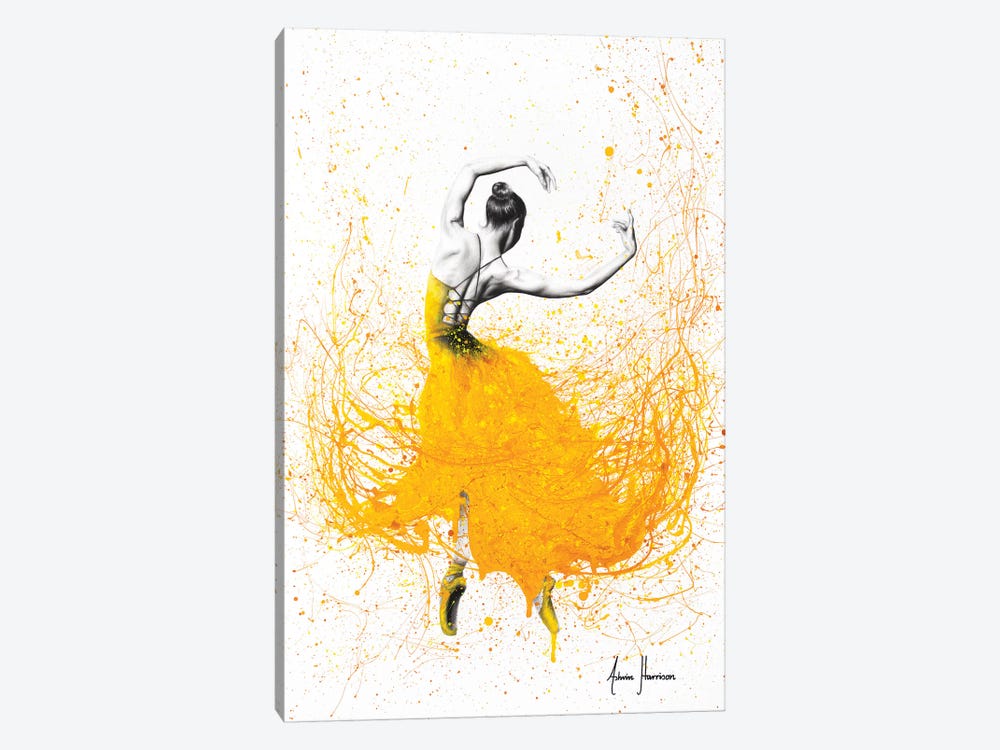 Daisy Dance by Ashvin Harrison 1-piece Canvas Art Print