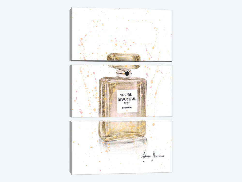 Beautiful Perfume by Ashvin Harrison 3-piece Canvas Art