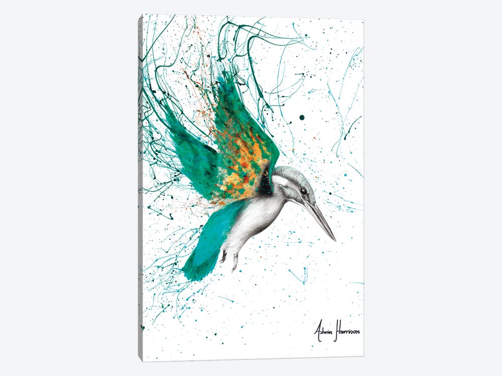 Kingfisher Skies 1-piece Canvas Artwork