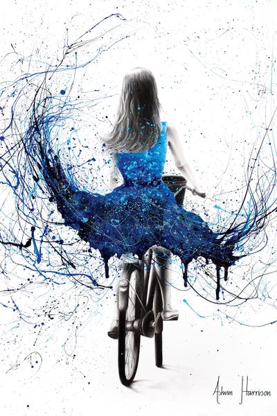 Black & White & Blue: River Ride by Ashvin Harrison