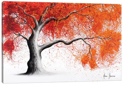 With Every Twist and Turn Canvas Art Print - Maple Trees