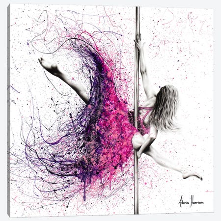 A Dance Expression Canvas Print #VIN334} by Ashvin Harrison Canvas Artwork