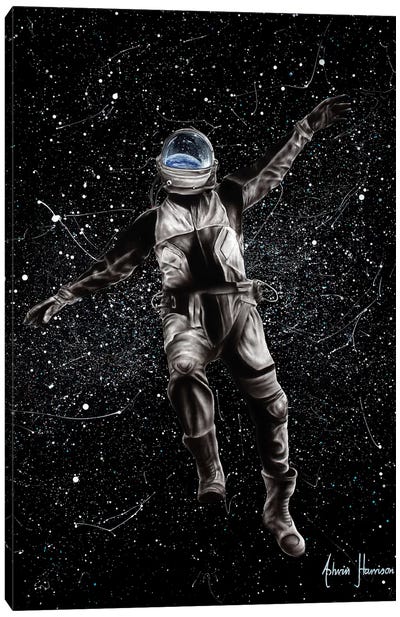 A New Adventure Canvas Art Print - Astronaut Art