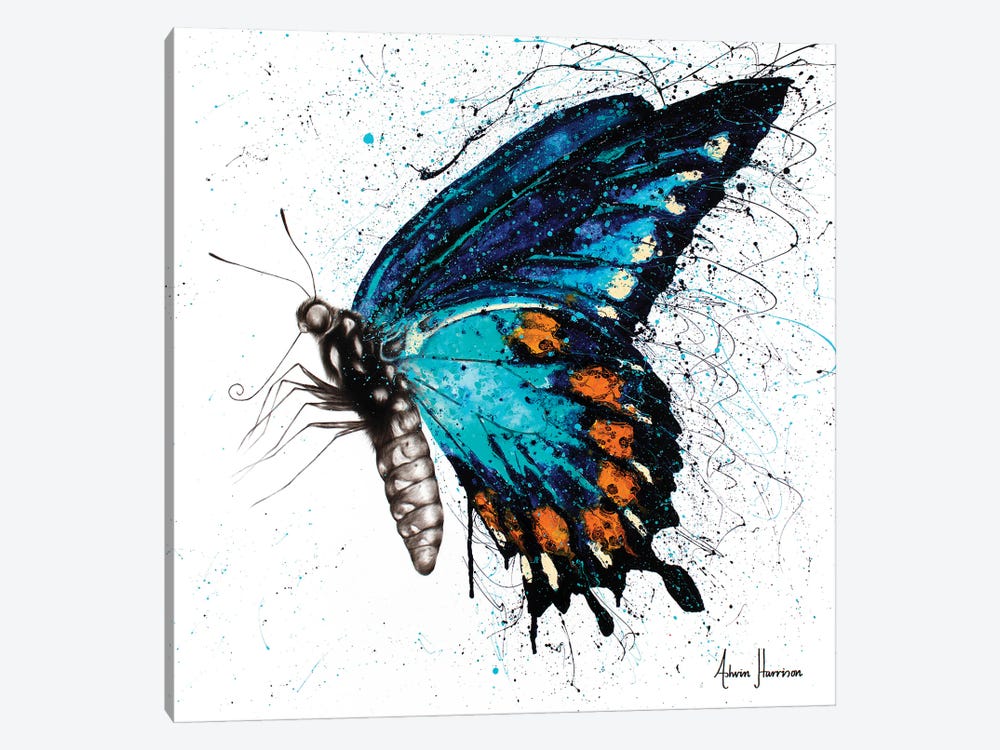 Butterfly Bliss 1-piece Canvas Art