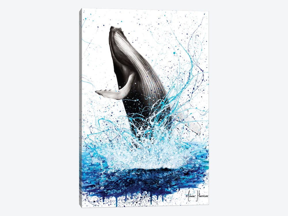 Glorious Ocean Ethos by Ashvin Harrison 1-piece Canvas Print