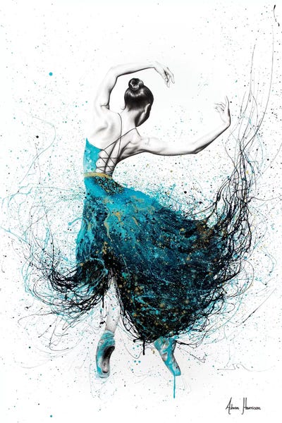 Hyper-Realistic & Detailed Drawings: Gold River Dance by Ashvin Harrison