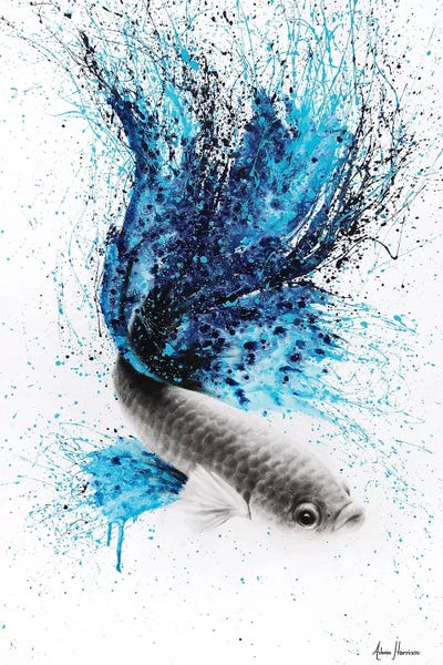 Kids Ocean Life Art: Galaxy Gourami by Ashvin Harrison