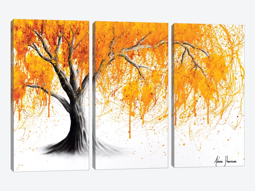 Rusting Desert Tree 3-piece Art Print