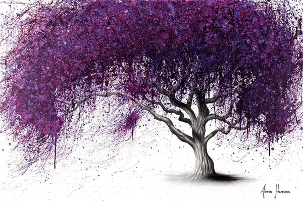 Hyper-Realistic & Detailed Drawings: Violet Shadows by Ashvin Harrison