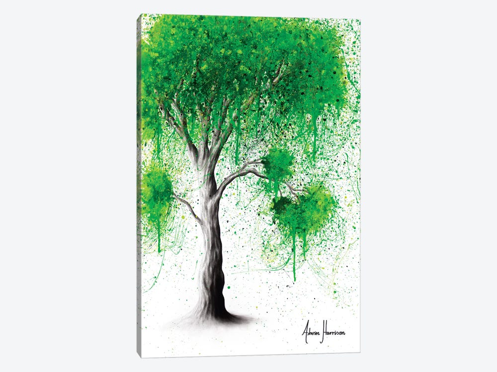 Green Acre Tree by Ashvin Harrison 1-piece Art Print