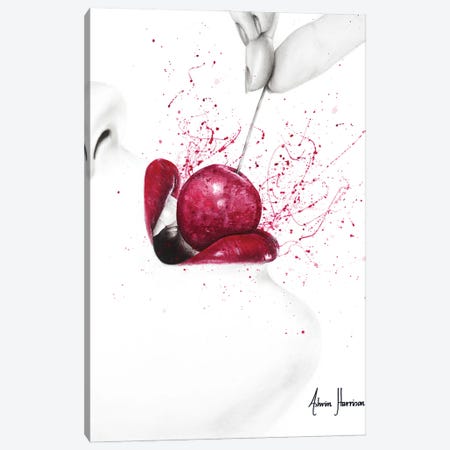 Little Sweet Cherry Canvas Print #VIN422} by Ashvin Harrison Art Print