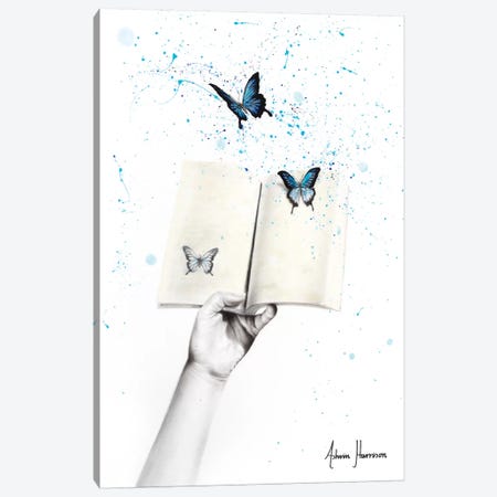 A Sense Of Butterfly Fiction Canvas Print #VIN432} by Ashvin Harrison Canvas Wall Art