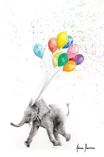 Balloons: The Elephant And The Balloons by Ashvin Harrison