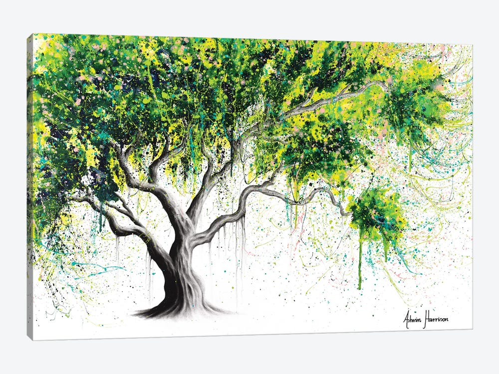 Funky Fig Tree by Ashvin Harrison 1-piece Canvas Art