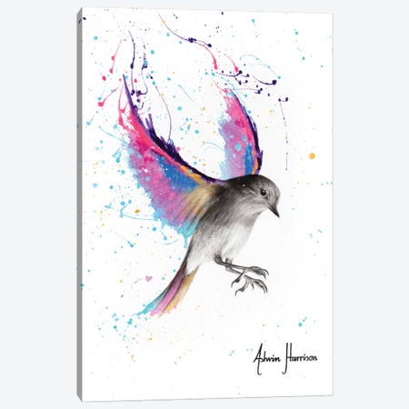 September Sunset Bird Canvas Print #VIN458} by Ashvin Harrison Canvas Artwork