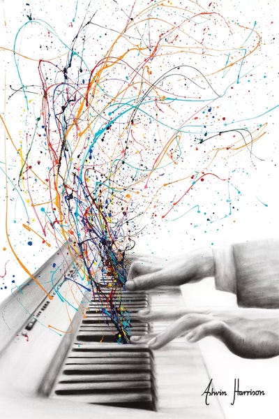 Colorburst: The Keyboard Solo by Ashvin Harrison