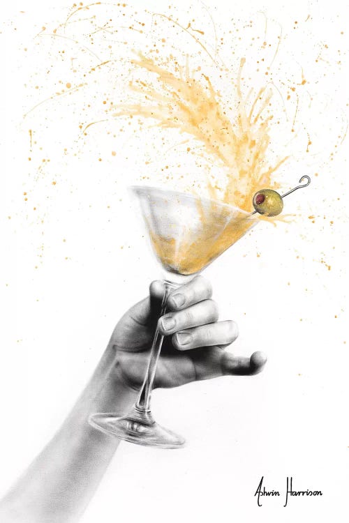 Shaken Martini by Ashvin Harrison wall art