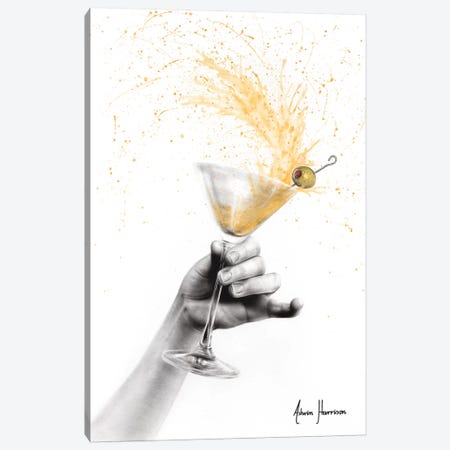 Shaken Martini Canvas Print #VIN463} by Ashvin Harrison Canvas Art Print