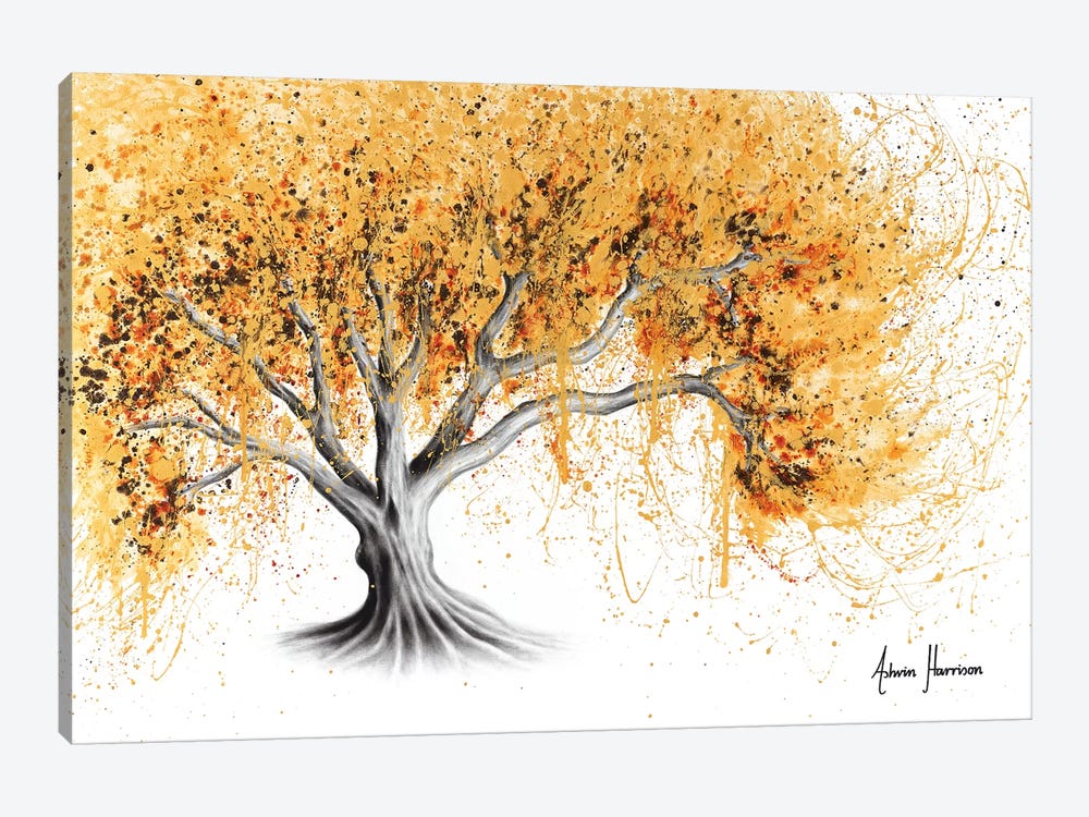 The Golden Tree by Ashvin Harrison 1-piece Art Print