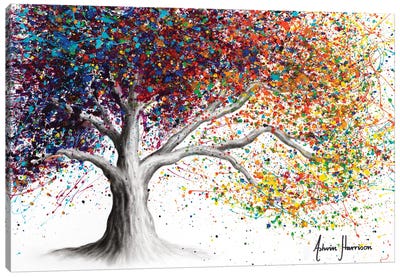 The Colour Of Dreams Canvas Art Print - Tree Art