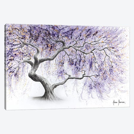 Purple Prosperity Tree Canvas Print #VIN476} by Ashvin Harrison Canvas Print