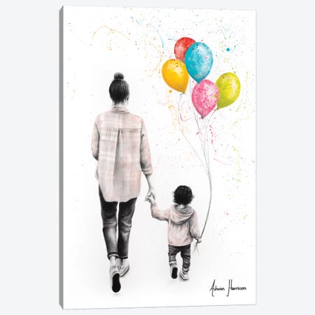 A Beautiful Day Together Canvas Print #VIN478} by Ashvin Harrison Canvas Artwork
