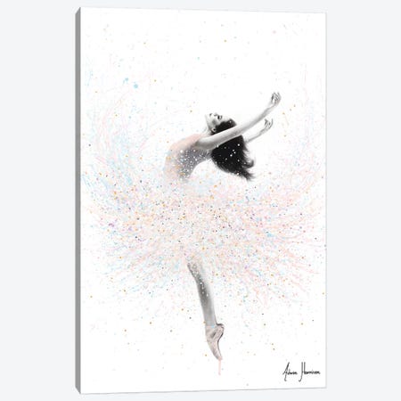Snow Lake Ballerina Canvas Print #VIN507} by Ashvin Harrison Canvas Print