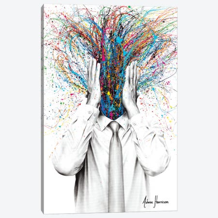 Mindfulness Canvas Print #VIN521} by Ashvin Harrison Canvas Wall Art