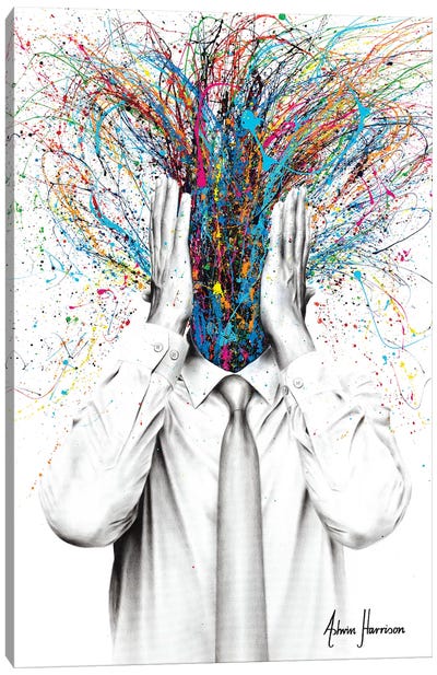 Mindfulness Canvas Art Print - Hyper-Realistic & Detailed Drawings