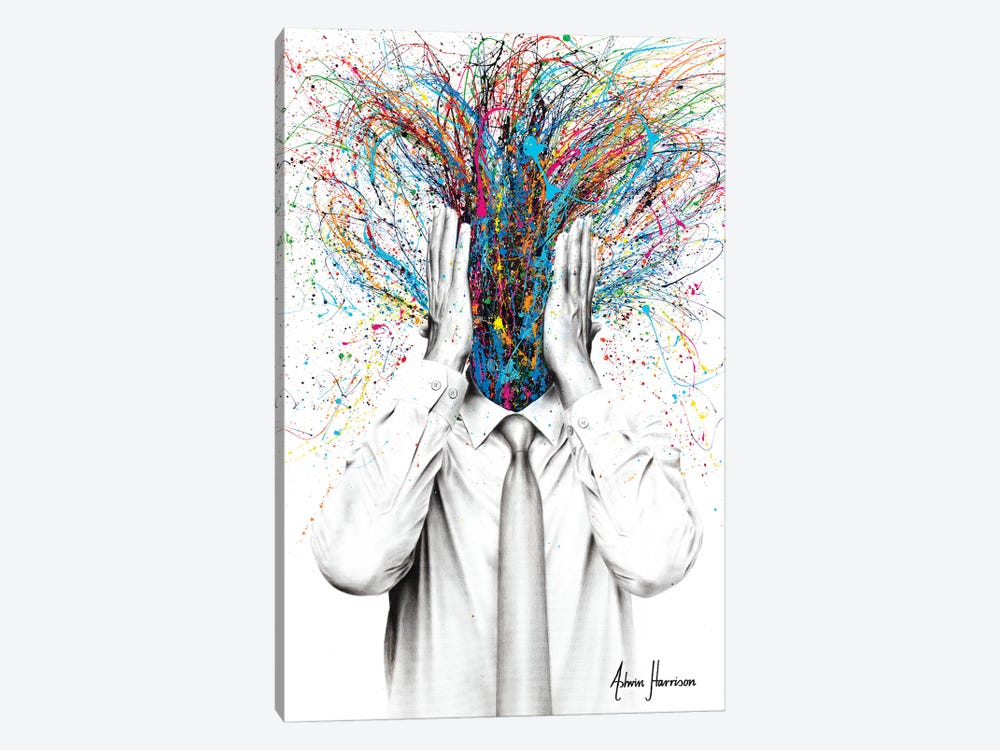 Mindfulness by Ashvin Harrison 1-piece Canvas Print