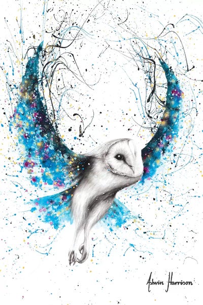 Hyper-Realistic & Detailed Drawings: Mystical Owl by Ashvin Harrison