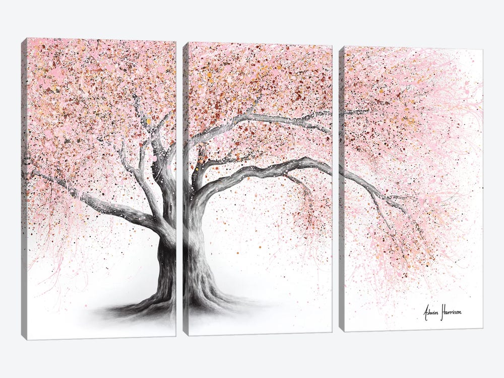 Forever Blossom by Ashvin Harrison 3-piece Art Print