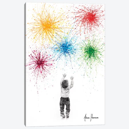 Youthful Happiness Canvas Print #VIN545} by Ashvin Harrison Canvas Print