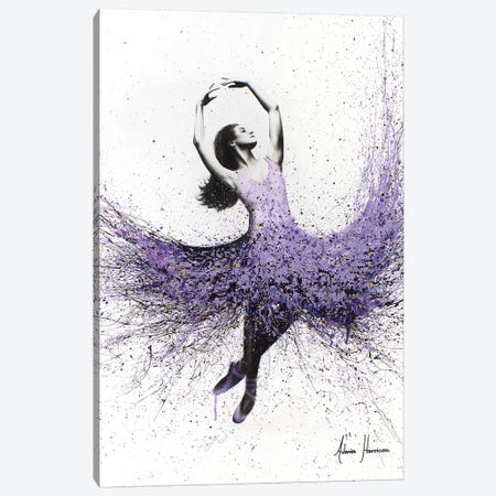 Lavender Dance Canvas Print #VIN54} by Ashvin Harrison Art Print
