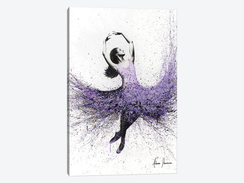 Lavender Dance by Ashvin Harrison 1-piece Canvas Artwork
