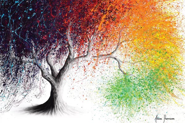 Trees In Transition: Rainbow Season Tree by Ashvin Harrison