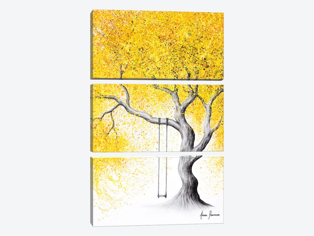 A Soft Autumn by Ashvin Harrison 3-piece Art Print