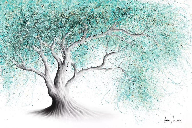 Mint Dream Tree by Ashvin Harrison wall art