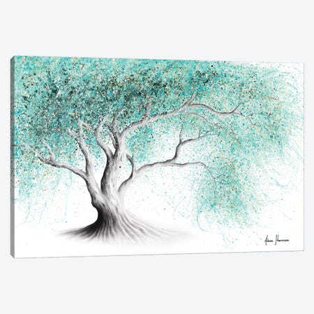 Mint Dream Tree Canvas Print #VIN560} by Ashvin Harrison Canvas Wall Art